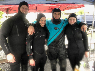PADI Open Water Checkouts 5/20/18