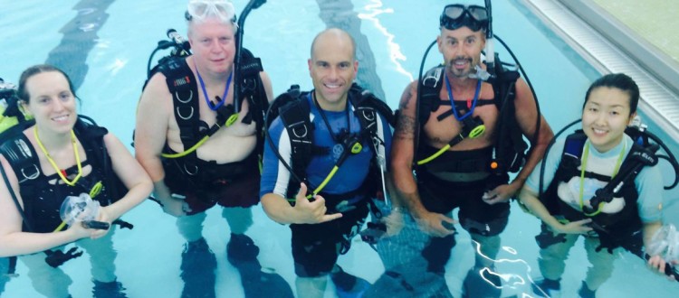 PADI Open Water Pool Class 6/5/15